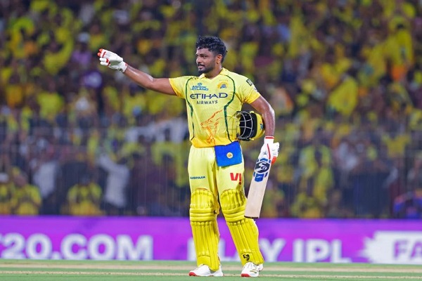 IPL-19: Sanju Samson's First Century, CSK Wins Against DC