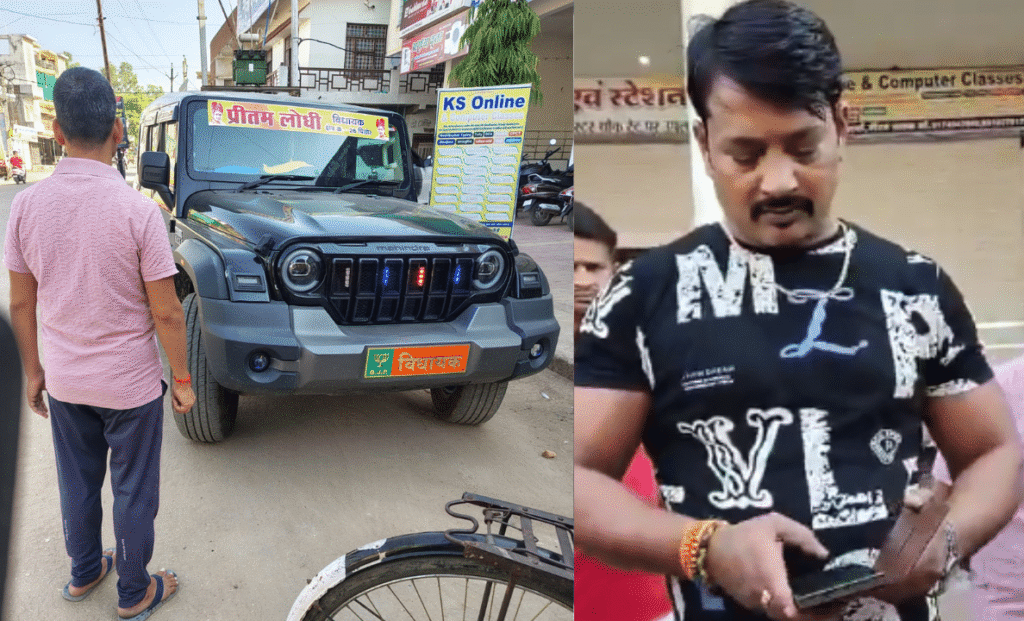 BJP MLA's Son Sparks Outrage After SUV Hits 5 in MP