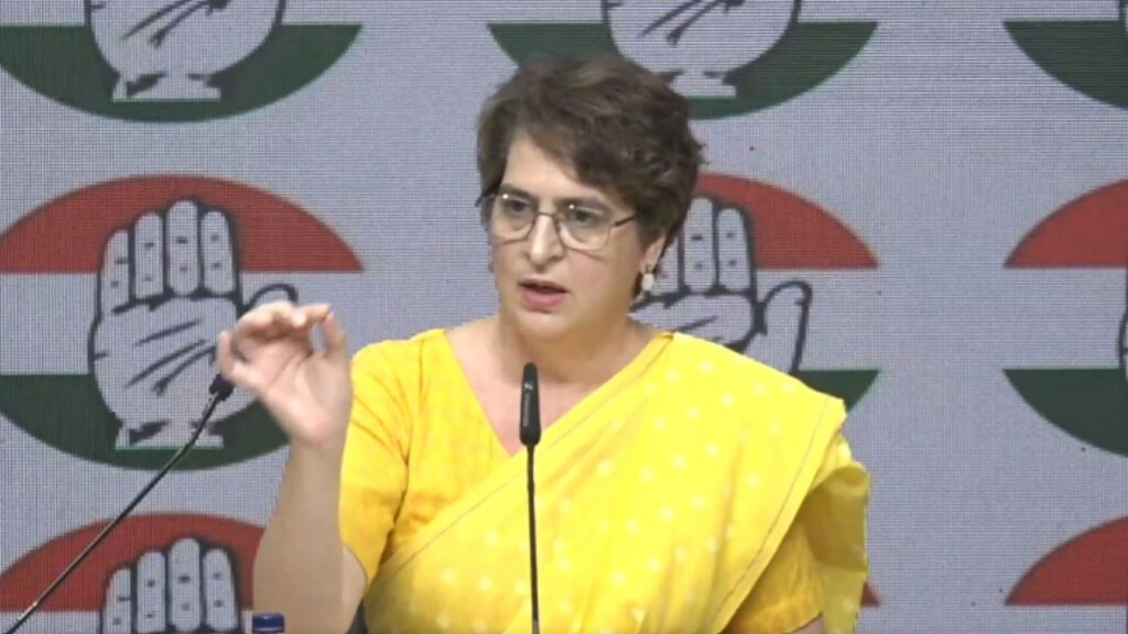 Priyanka Gandhi: Women's Reservation a 'Conspiracy' Against Modi