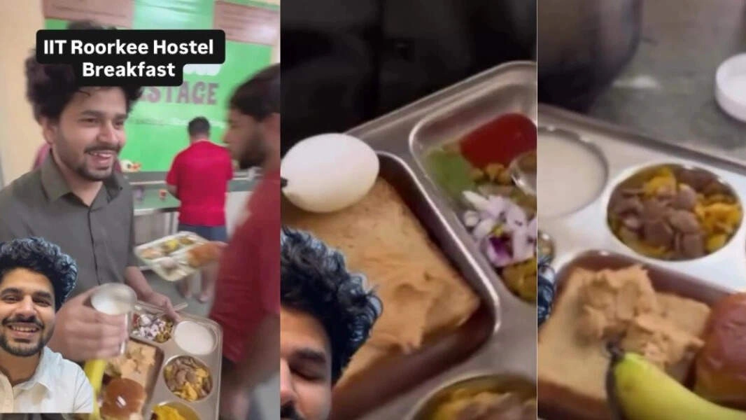 IIT Roorkee Students' Diet Plan Shocks in Viral Video Reveal