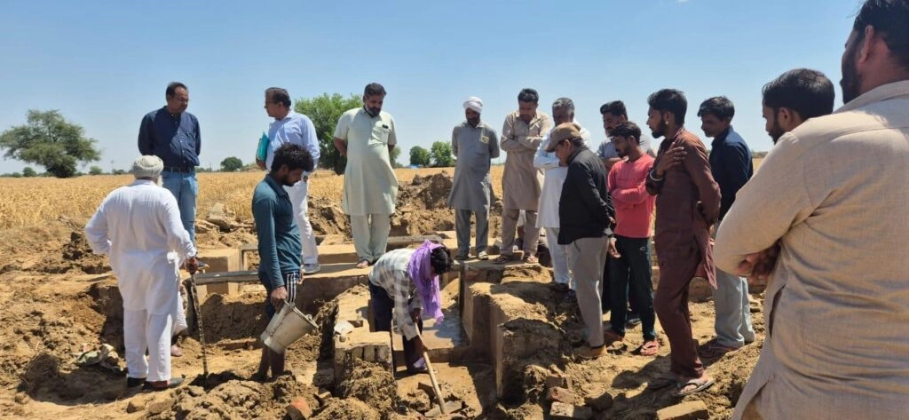Ditch Construction Inspection in Chak 10 MOD: Quality Improvement Tips