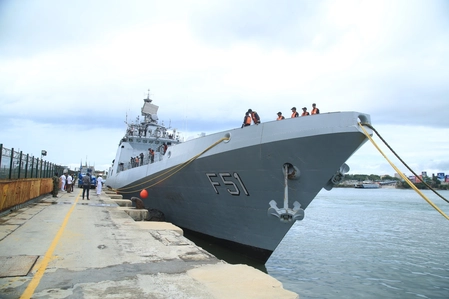 INS Trikand Departed from Mombasa, Kenya