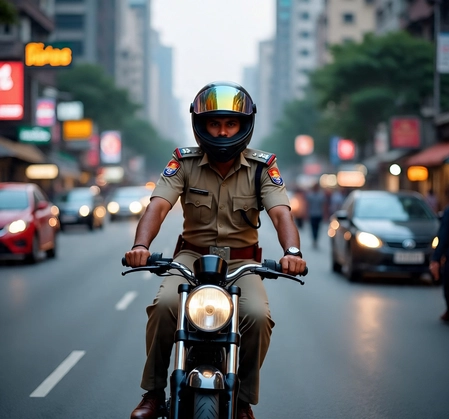 Maharashtra Police Must Now Wear Helmets, DGP Issues Order