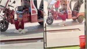 Touching Video: Paralyzed Driver Shows Faith at Gurudwara