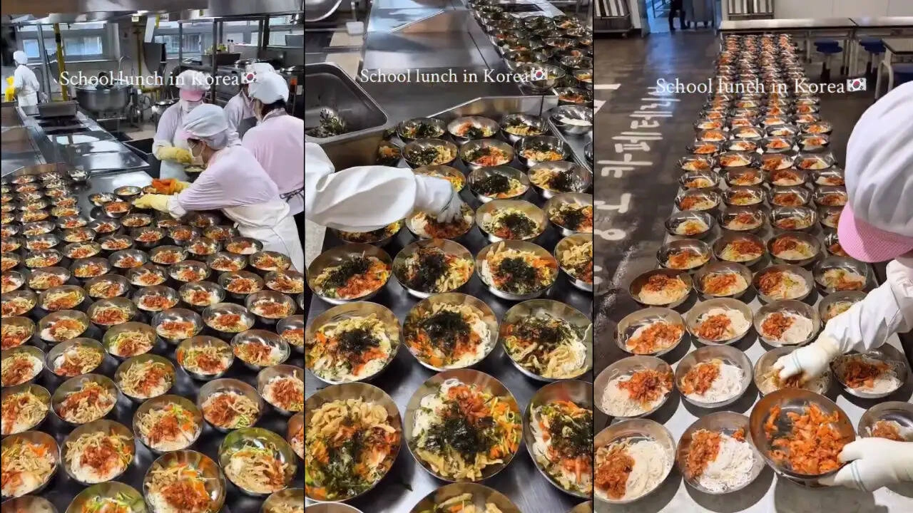 Viral Video: Shocking School Lunch in South Korea