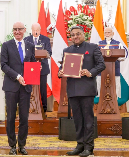 India-Austria Deals Finalized: Food Security and Defense Cooperation