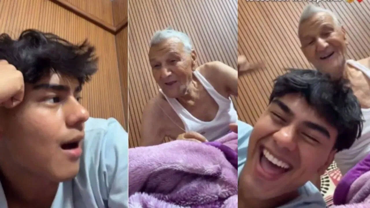 Viral Video: Grandfather and Grandson's Heartwarming Moments