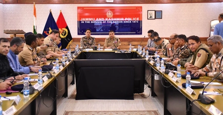 Jammu-Kashmir: IGP Reviews Security for Upcoming Events