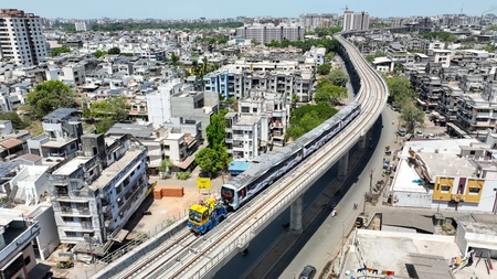 Gujarat: Surat Metro Test Begins, Enhancing Diamond Bourse Connectivity