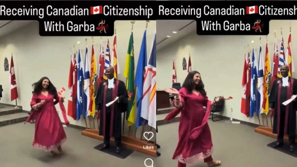 Canada Citizenship Celebration: Woman's Dance Video Goes Viral
