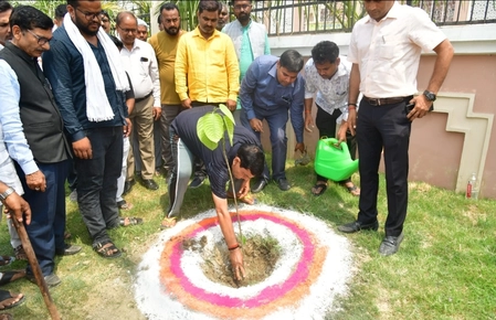 World Heritage Day: Minister A.K. Sharma Calls for Tree Planting Movement
