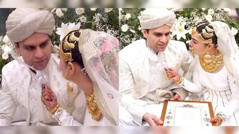 Controversy Erupts Over Viral Clip of Pakistani Actress's Nikah