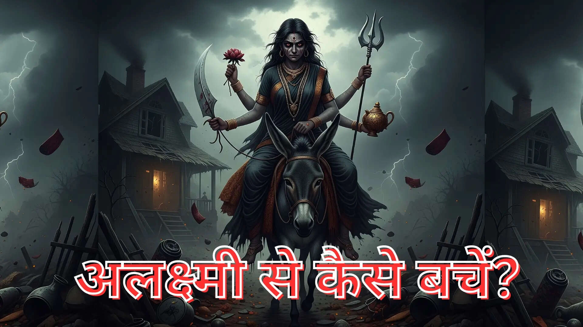 Who is Goddess Alakshmi? Secrets of the Goddess of Misfortune
