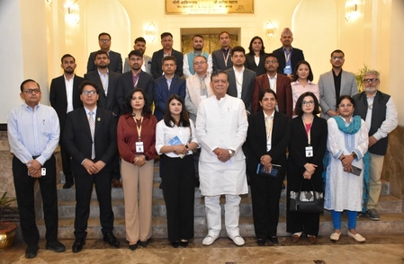 Satish Mahana Meets Nepali Media, Highlights India-Nepal Ties