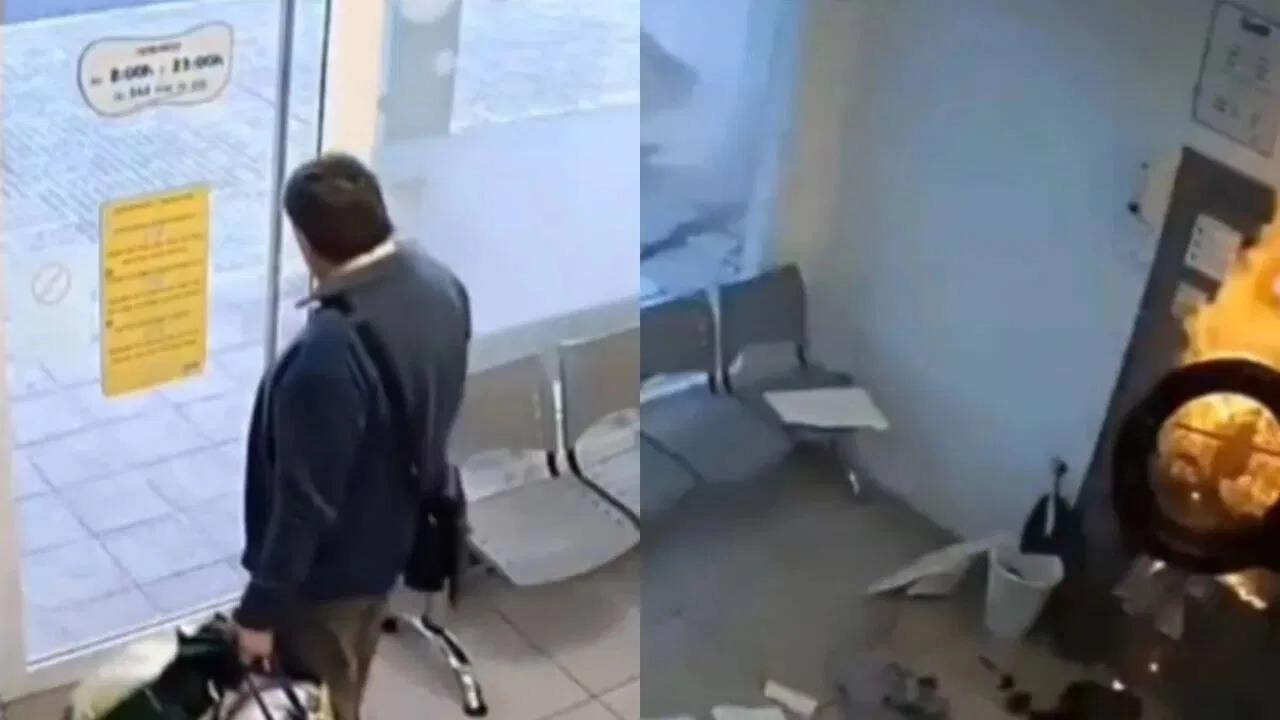 Close Call at Laundromat: Viral Video Shows Life-and-Death Seconds