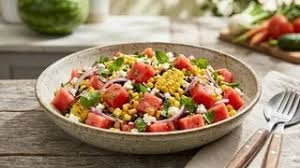 Make Spicy Watermelon and Corn Salad at Home This Summer