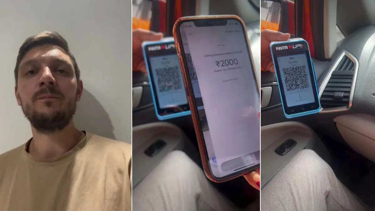 German Tourist Amazed by India's UPI System, Calls QR Payments 'Magic'