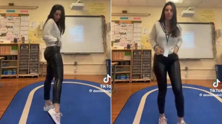 Teacher Wears Club Pants to School, Video Goes Viral