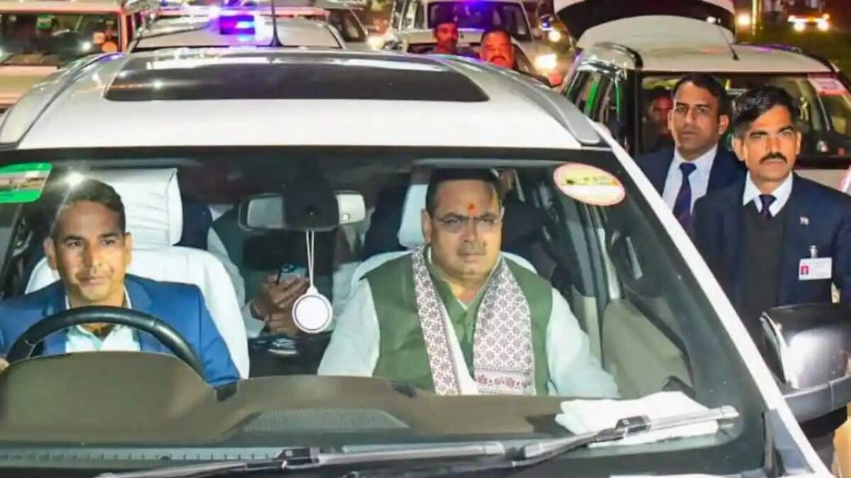 CM Bhajanlal Sharma Cuts Convoy Size for Environmental Message