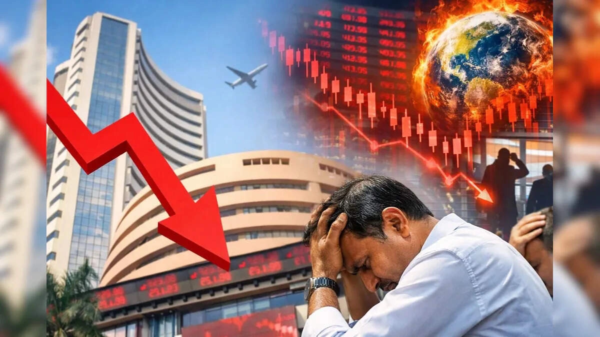 Market Crash: Sensex Falls 1000 Points, Nifty Drops 300 Points