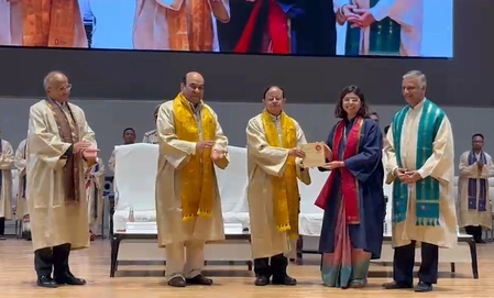 Nalanda University Awards Degrees to 219 Students from 14 Countries
