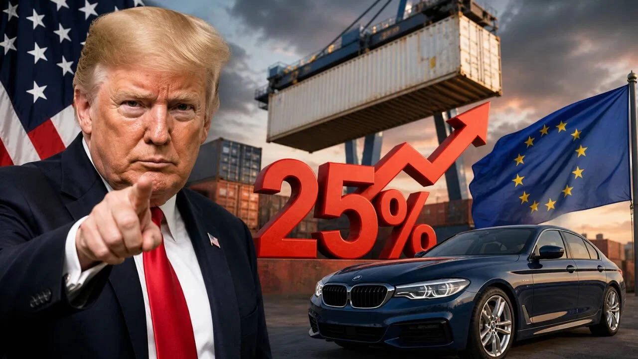 Trump's 25% Tariff on EU Cars: Major Economic Decision