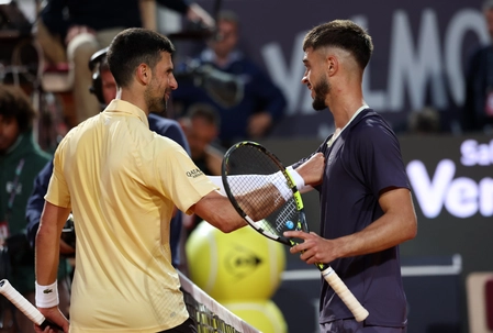 Italian Open: Novak Djokovic eliminated by 79th-ranked Dario Prizmic