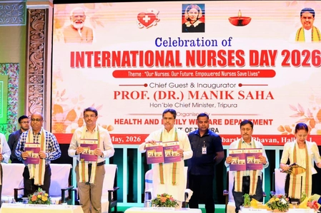 Tripura: 80% Drop in Referral Cases; CM Announces Medical College and Eye Hospital