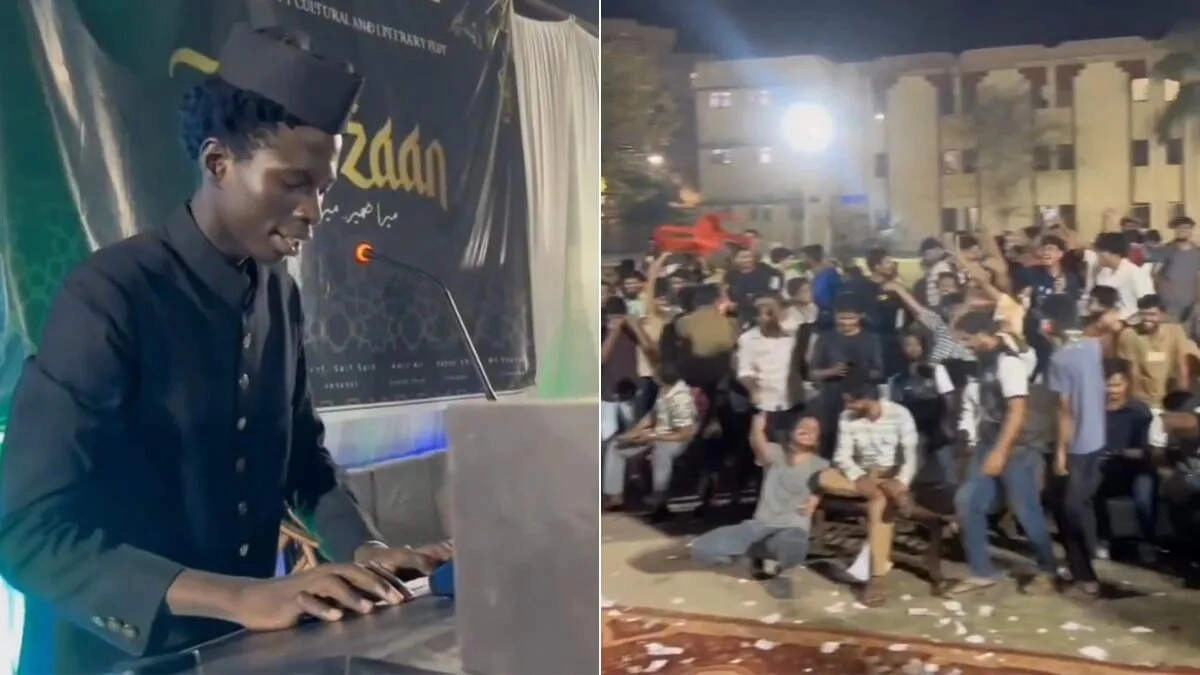 African student Ayuba wins hearts with '3 Idiots' style speech