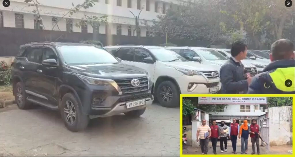Delhi Police Bust Inter-State Gang Behind 1000+ Vehicle Thefts