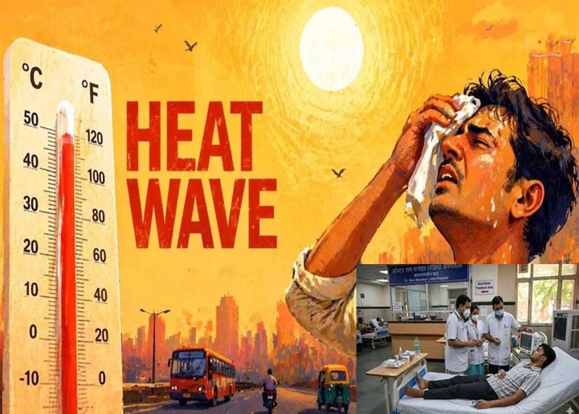 First Heatstroke Case This Season in Delhi: 24-Year-Old Critical