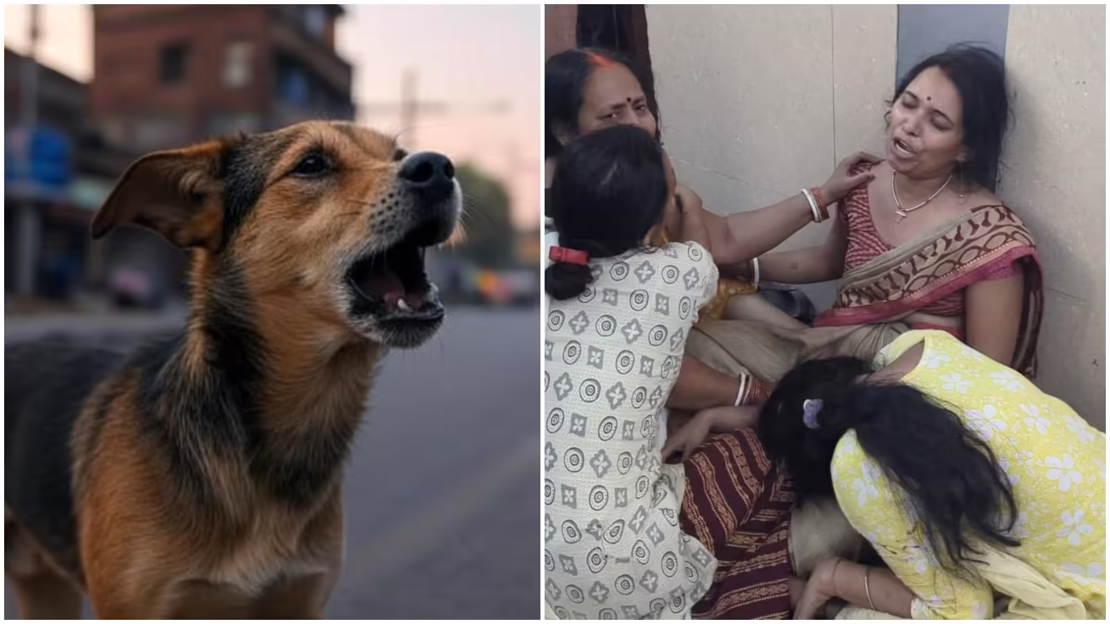 Mad Dog Bites 36 People; Attacks Child in Shocking Footage