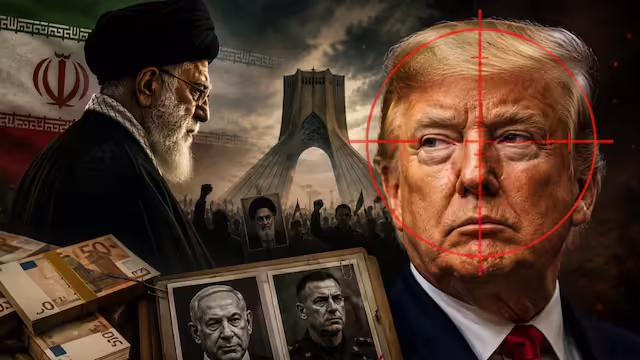 Trump's $50 million bounty on Netanyahu: Iran's parliament footage