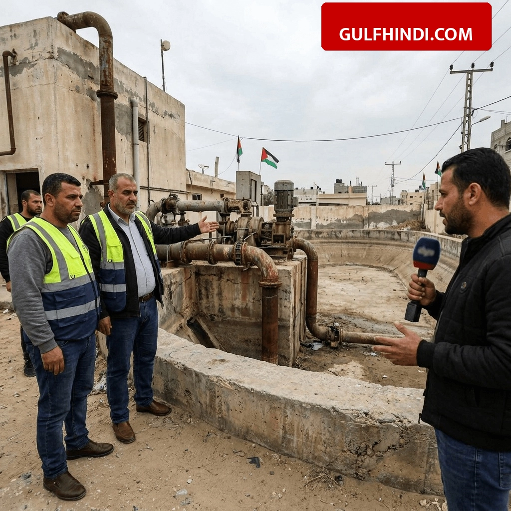 Gaza Crisis: Sewage Failure Increases Disease Risk Significantly