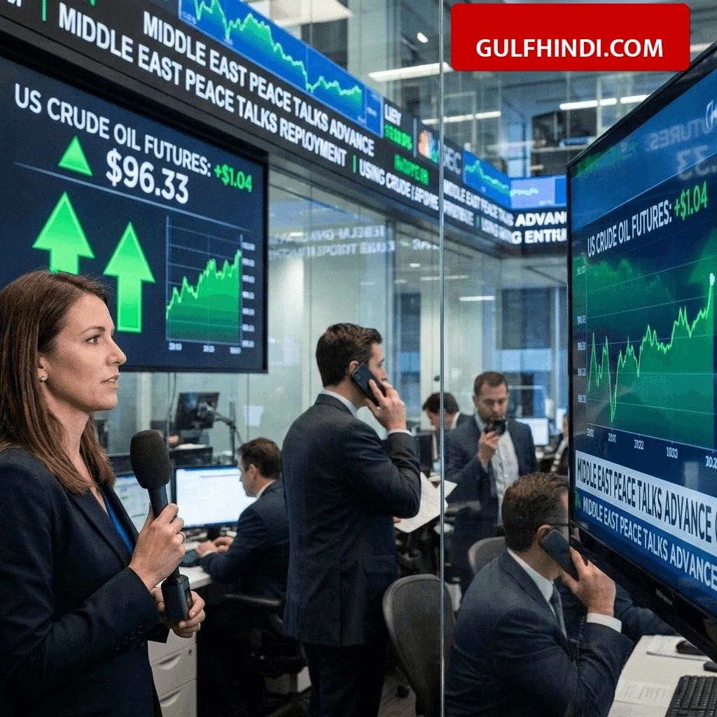 Crude Oil Hits $96 Amid U.S.-Iran Peace Talk Market Reactions