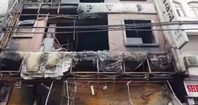 AC Explosion Suspected in Delhi Fire, 9 Dead