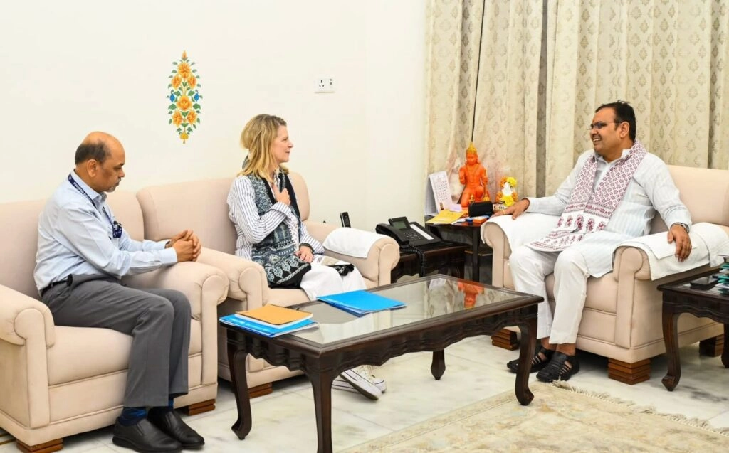 UNICEF's Cynthia McCaffrey Discusses Women-Child Development in Jaipur