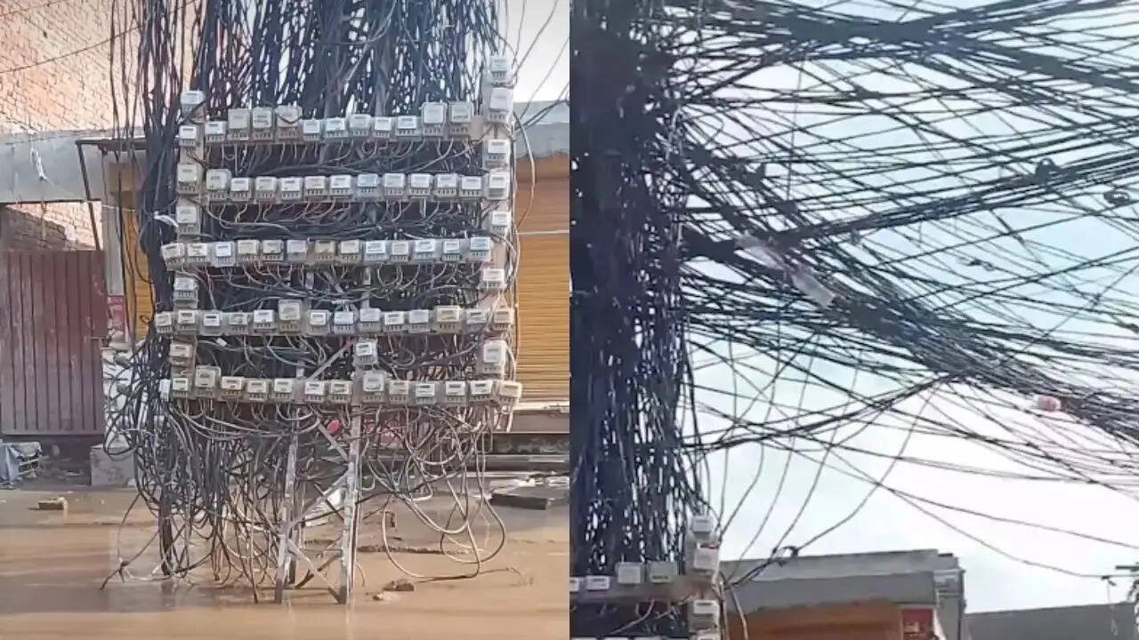 God Now Owns These Pakistanis: Meter and Wires in Waterlogged Pole