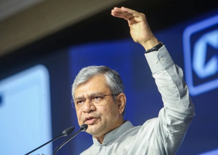Minister Ashwini Vaishnav Flags Off Douhri-Ghat-Audihar Train