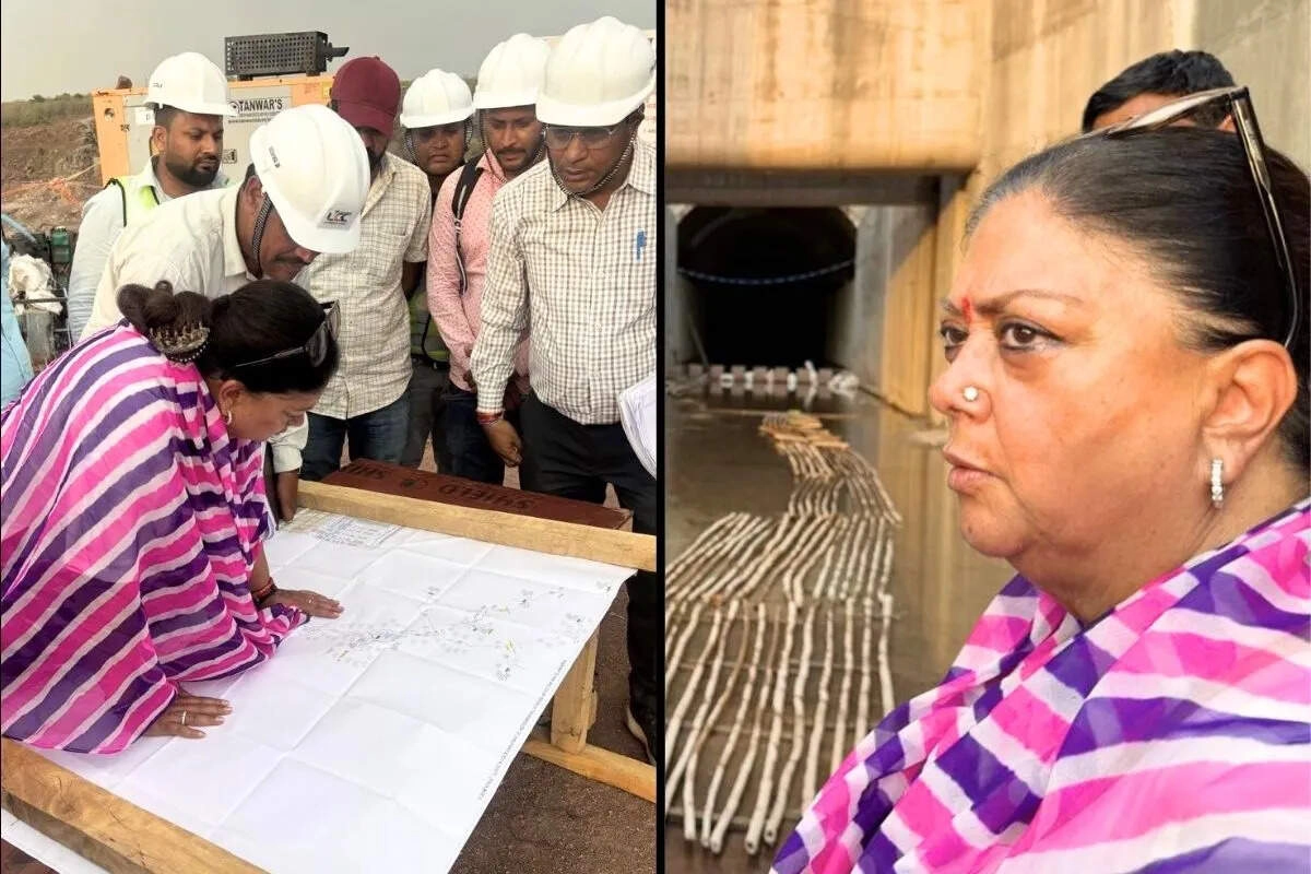 Vasundhara Raje Upset Over Slow Progress of Dream Project