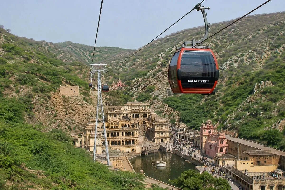 Preparation for Ropeway at Galta Tirth to Boost Tourism in Aravalis