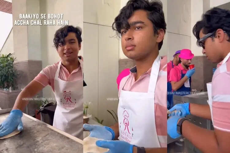 Vaibhav Suryavanshi's Viral 'MasterChef' Roti-Making Video