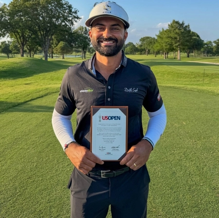 Golf: Human Shah Qualifies for US Open, Makes History