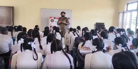 Indian Army's Awareness Campaign Against Drugs in J&K