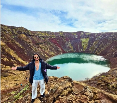 Actor Shaheer Sheikh Lost in Iceland Valleys: "I'll Meet Again Soon