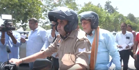 UP Finance Minister Khanna Bikers After PM Modi's Appeal