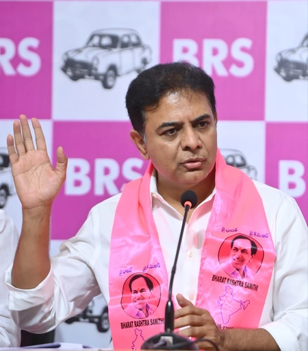 KTR: Revanth Reddy and Bandi Sanjay Conspired to Protect POCSO Accused