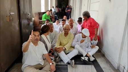 TMC Leaders Protest in Bengal Assembly Over Opposition Leader's Conduct