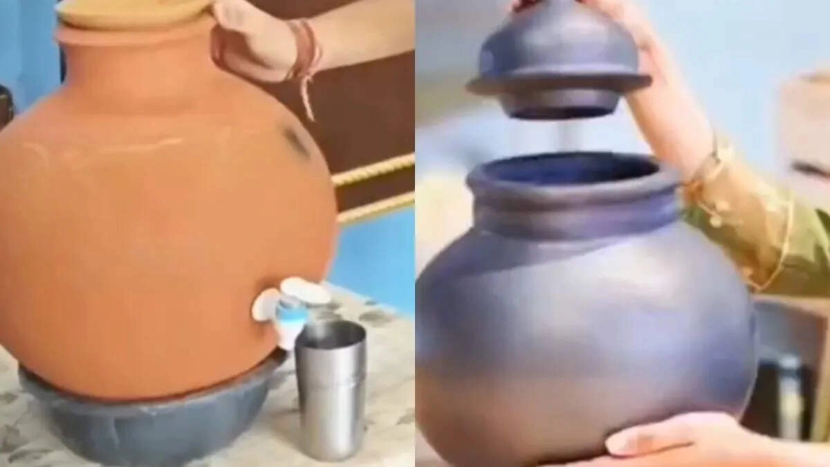 Viral Video on Benefits of Matka Water Explained by Man