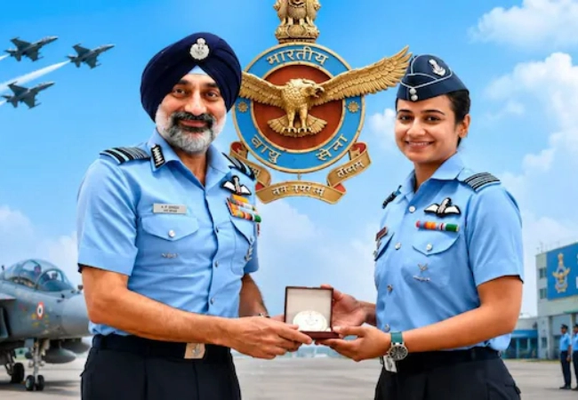 Sanya Becomes First Woman Officer in Indian Air Force History